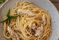 Creamy Weeknight Chicken Spaghetti