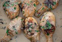 Silky Cream Chicken Drumsticks