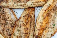 Golden Pan Seared Sea Bass