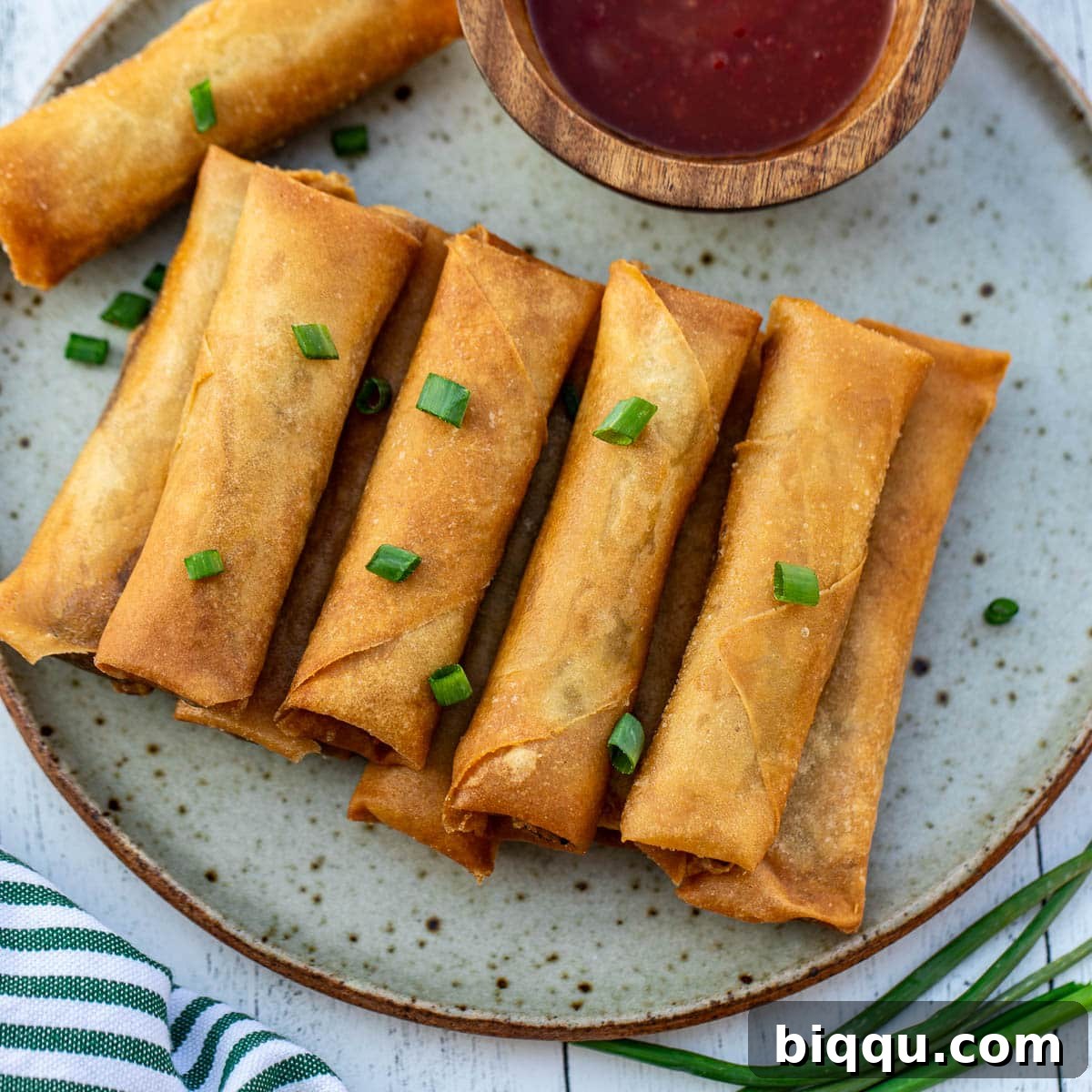 Buff Spring Roll Savory Beef Spring Rolls - BIQQU
