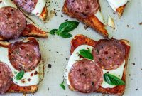 Cheesy Toast Pizzas