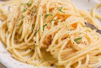 Zesty Lemon Garlic Butter Pasta