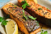 Honey Butter Glazed Cajun Salmon