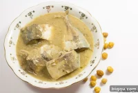 Cameroonian MPUH Fish in Creamy White Sauce
