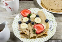 Delightfully Healthy Banana Crepes Breakfast