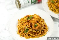 Creole Blackened Shrimp Pasta