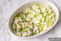 Creamy Avocado Cucumber Medley