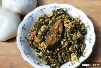Authentic Njama Njama Egusi Stew
