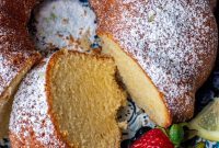 Zesty Southern Lemon Pound Cake