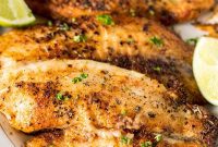 Golden-Crusted Tilapia