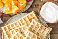 Golden Waffle Delights