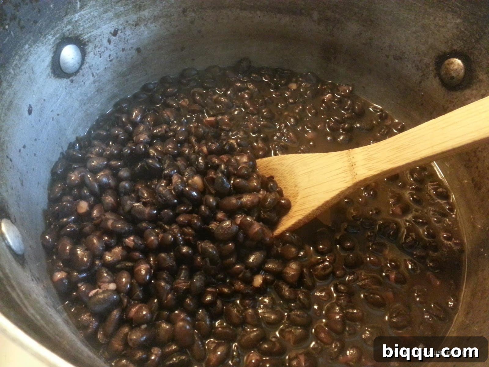 Boiled beans for Corn Chaff