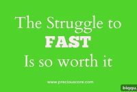 Fasting: A Test of Will