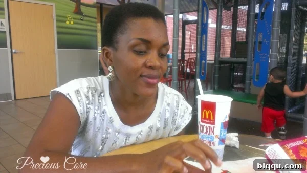 Author after the definitive big chop, with very short natural hair