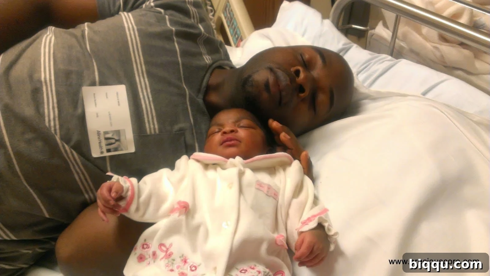 Happy parents with newborn baby