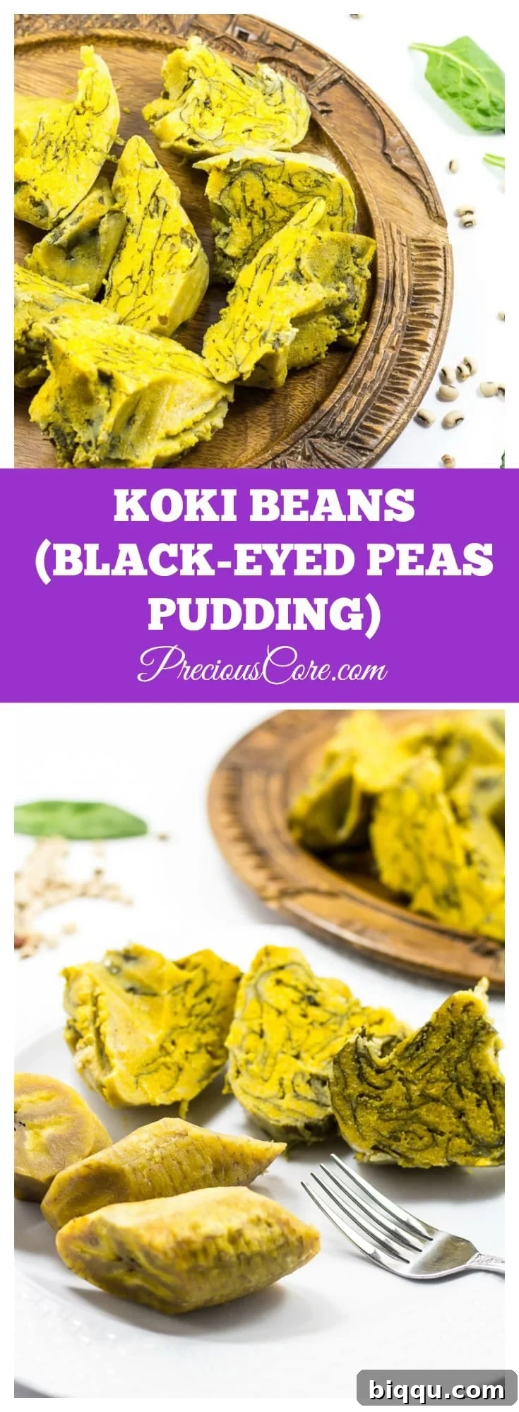Koki beans (blackeyed peas pudding) - Precious Core