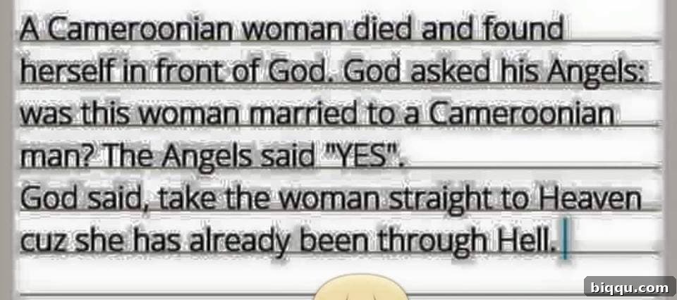 Image depicting a moment eliciting the Cameroonian exclamation 'Sah!', conveying surprise or disbelief