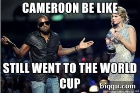 Cameroonian football meme, reflecting the nation's passionate soccer culture and fan reactions