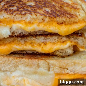 Sourdough grilled cheese bread slices.