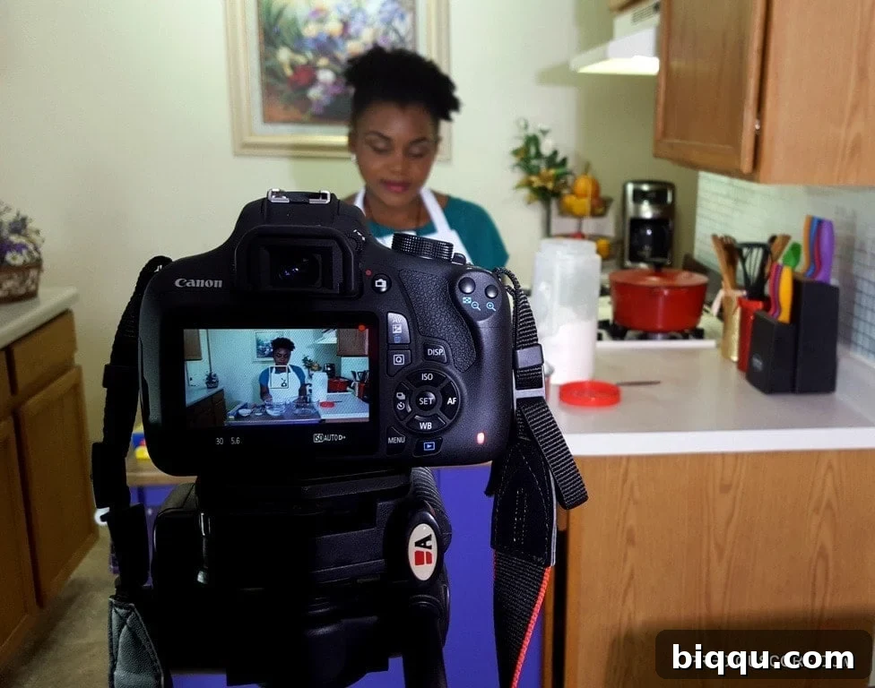 Precious Kitchen YouTube Cooking Show Trailer in production
