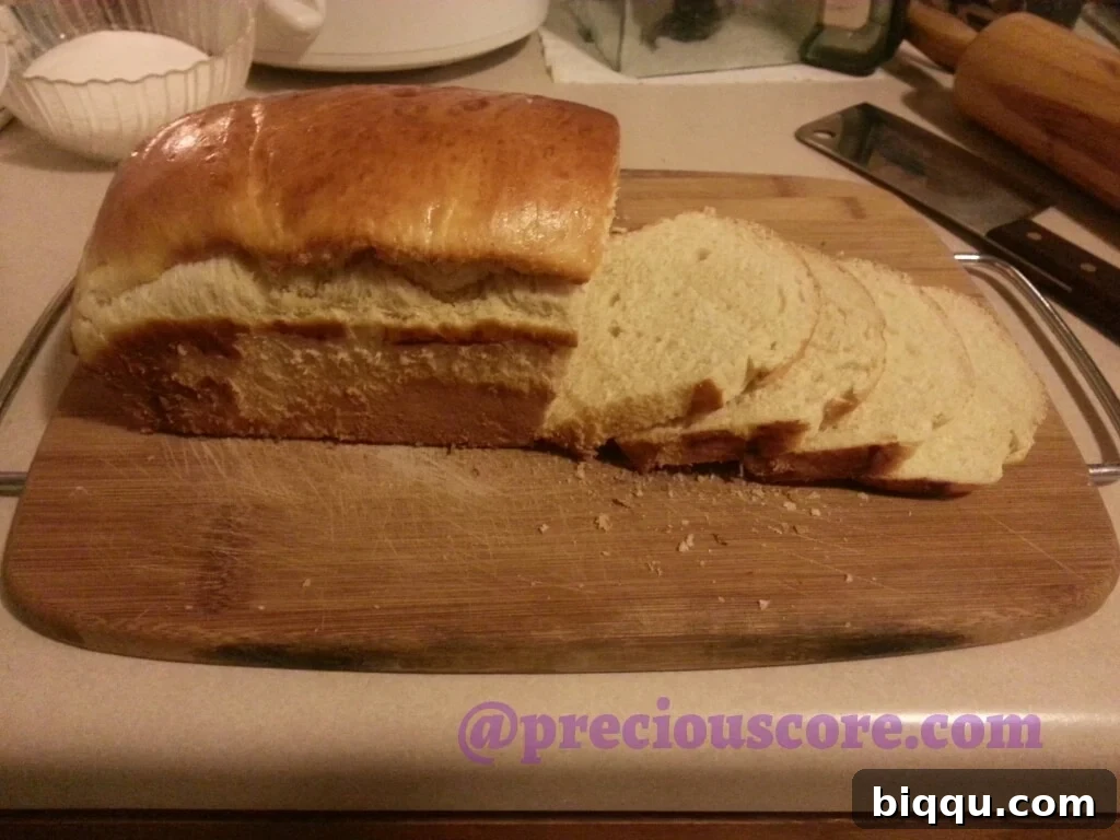 Classic homemade Loaf Bread, perfect for everyday use
