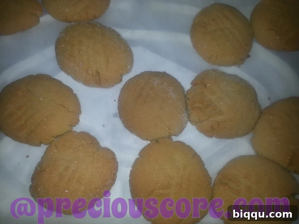 Delicious peanut butter cookies ready for a church bake sale