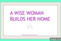 Woman, You Forge the Home