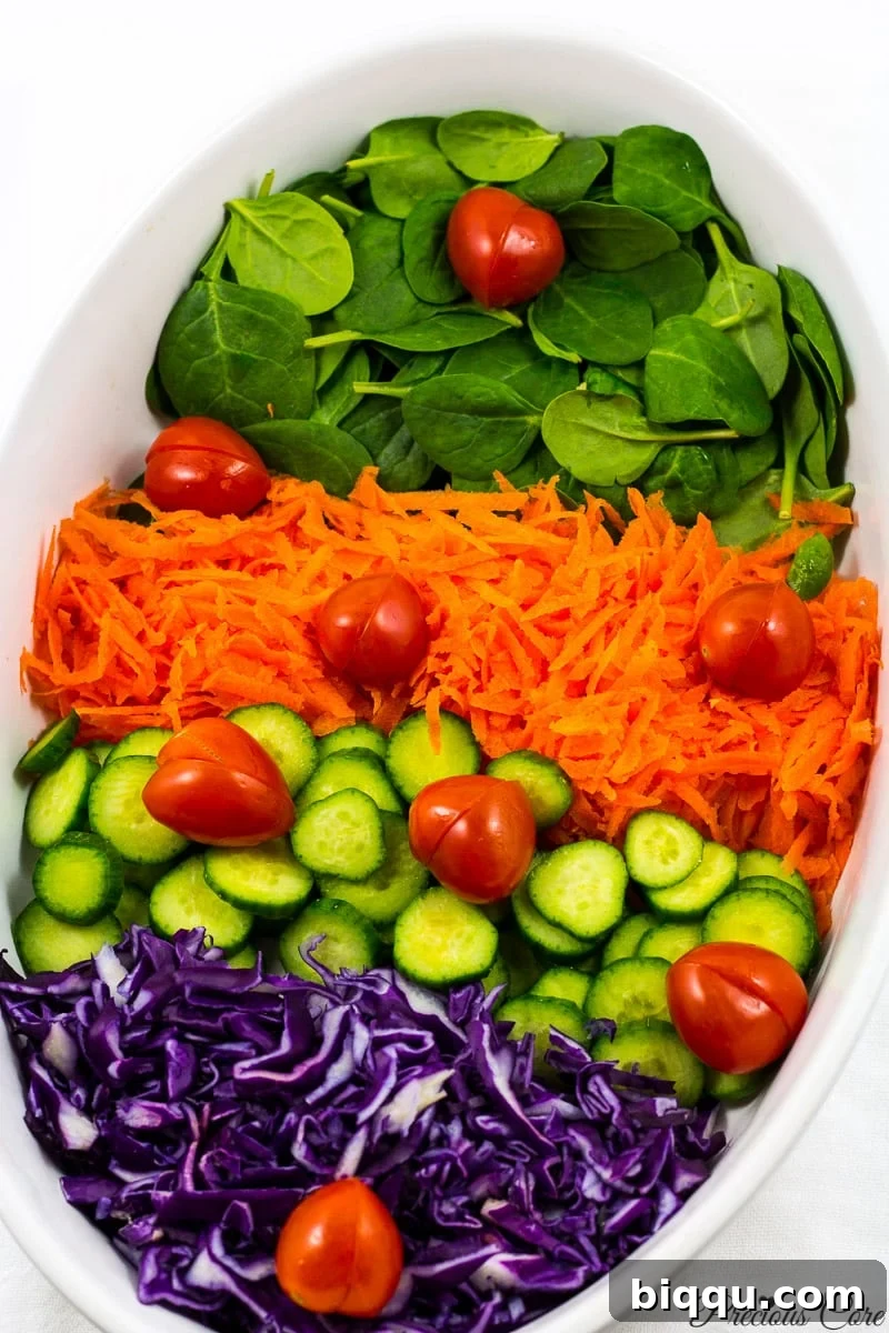 spinach cabbage salad