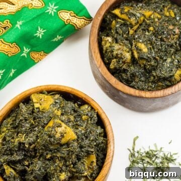 Authentic Eru Cameroonian Vegetable Stew