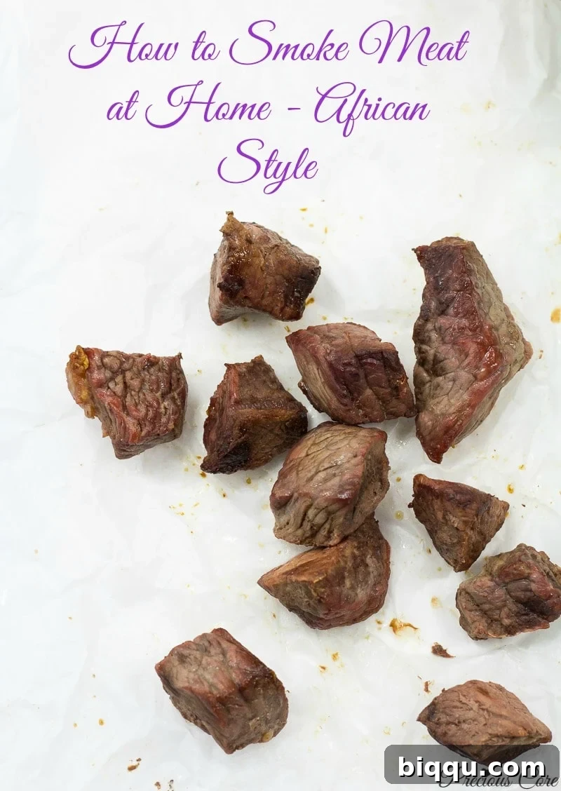 How to Smoke Meat at Home - African Style - Precious Core.