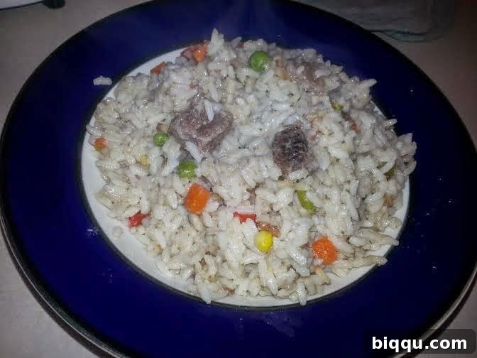 Cameroonian Coconut Rice with bold coconut flavor