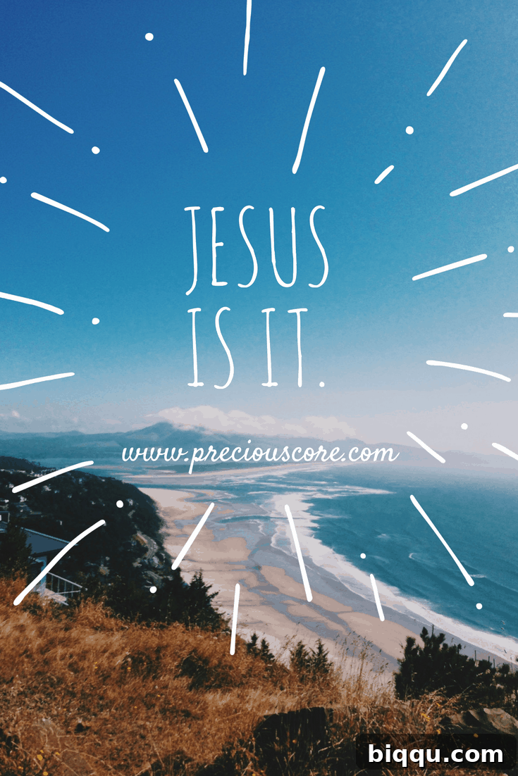 JESUS IS IT