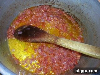 Fried Tomatoes Ready for Spices