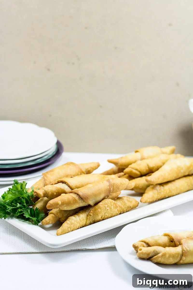 Crispy African fish rolls recipe with a flavorful filling ready to be enjoyed