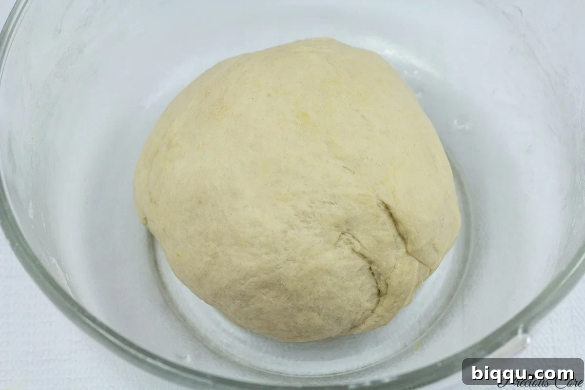The process of mixing and forming the perfect elastic dough for Cameroonian fish rolls