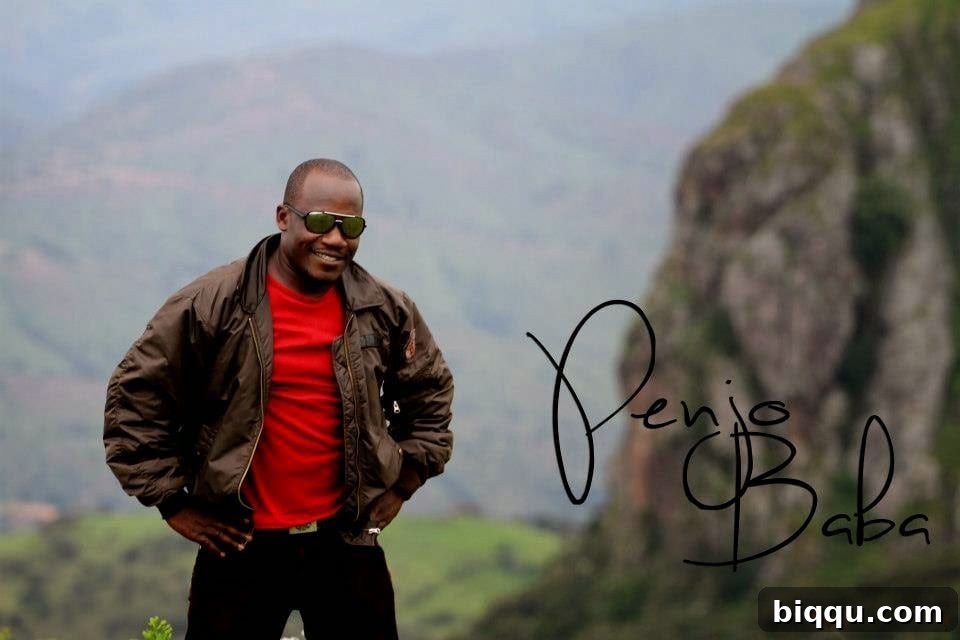 Penjo Baba with his children, sharing his passion for photography with the next generation.
