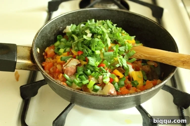 All Vegetables in Skillet