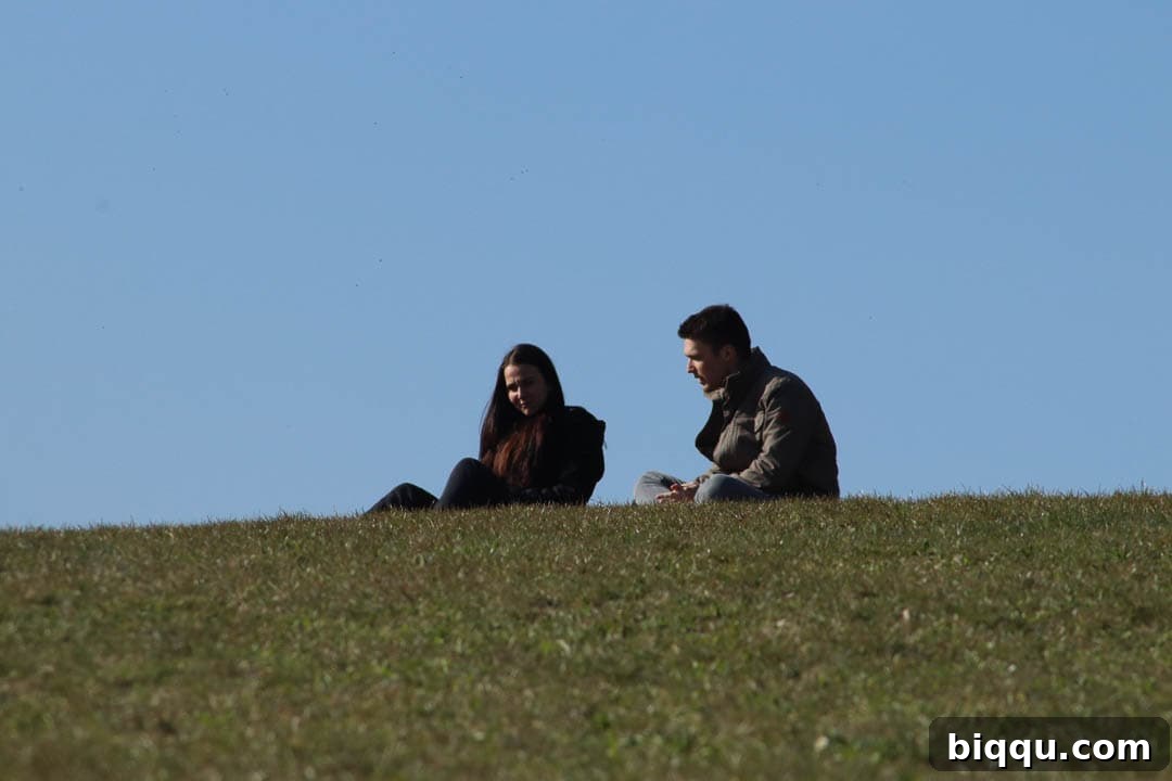 Irresistible Rizz Phrases for Her 4 man sitting on grass with woman