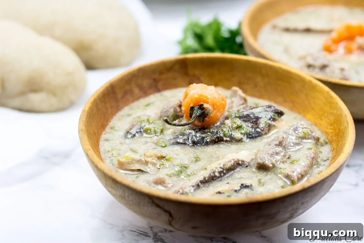okra soup Cameroon