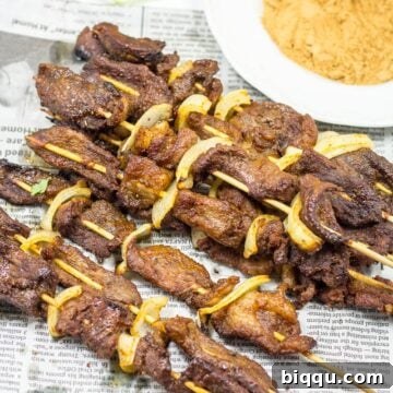 cameroonian soya West African kebabs