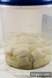 fermenting cassava for fufu