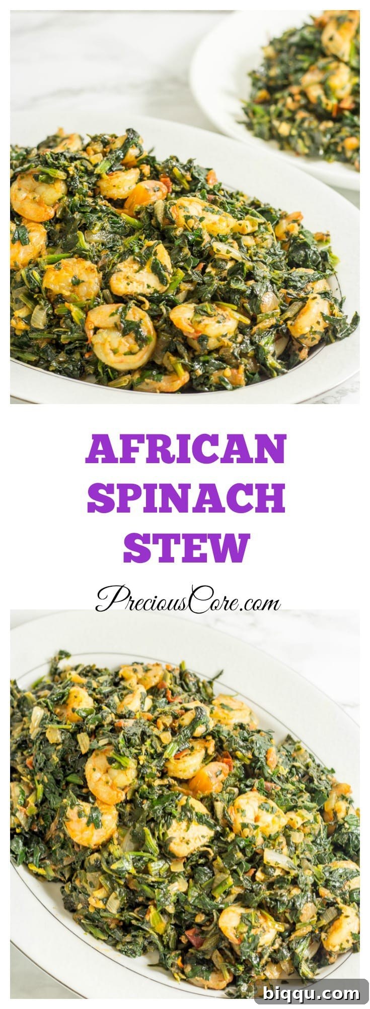 Spinach Stew Recipe - Precious Core