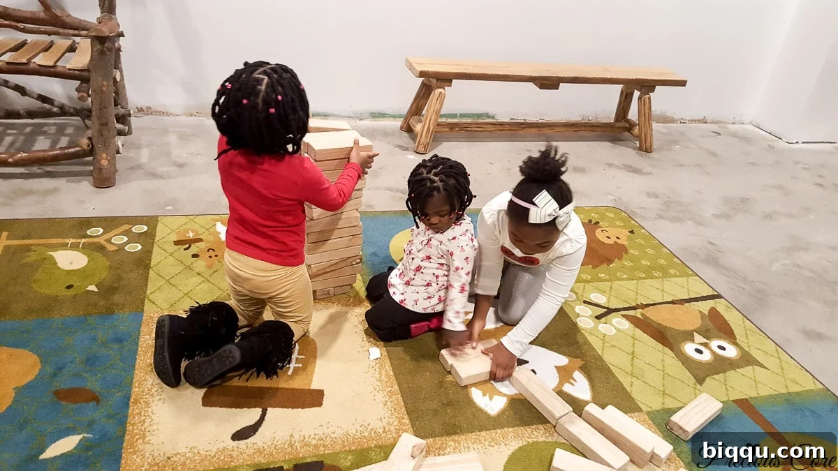 Our Inaugural Homeschool Adventure 5 Children engaged in various educational activities at a museum, promoting hands-on learning and exploration.
