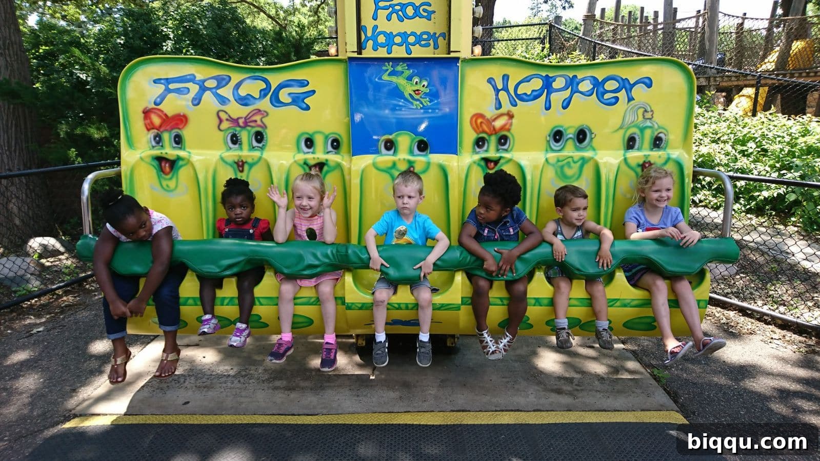 Our Inaugural Homeschool Adventure 10 Children enjoying rides at Como Town amusement park, celebrating the successful end of their homeschooling year.