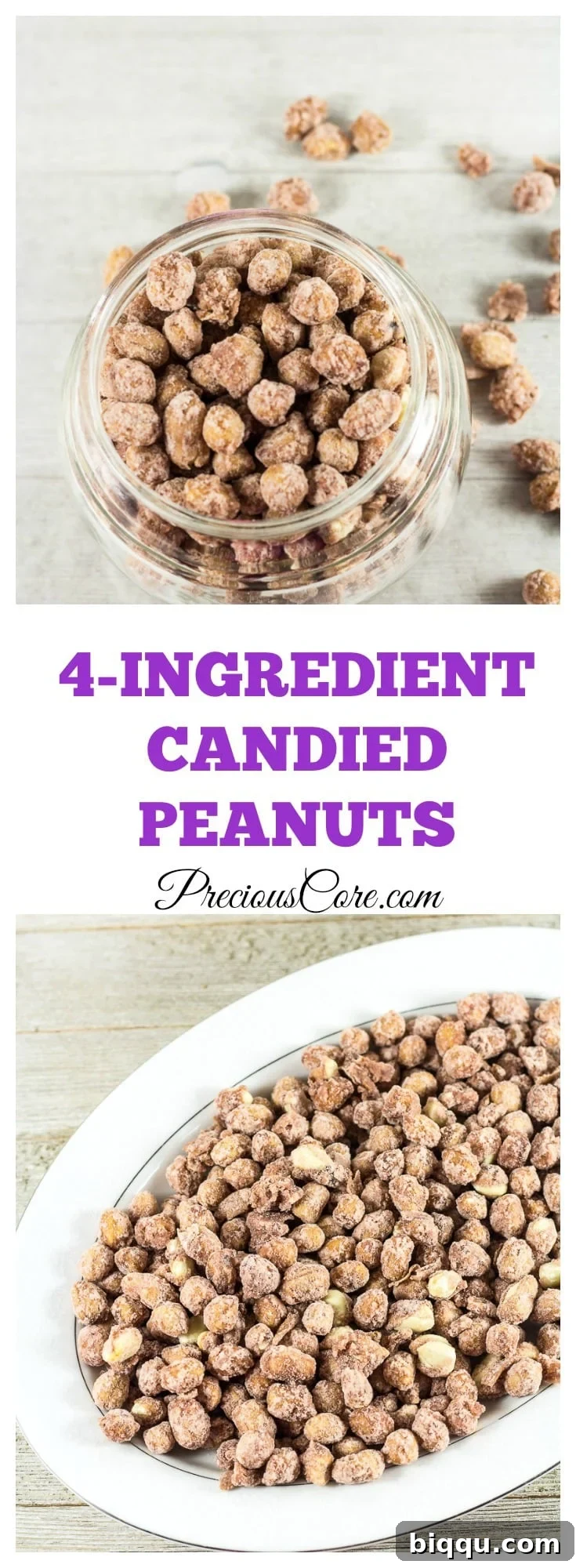 Best Ever Candied Peanuts Recipe - Precious Core