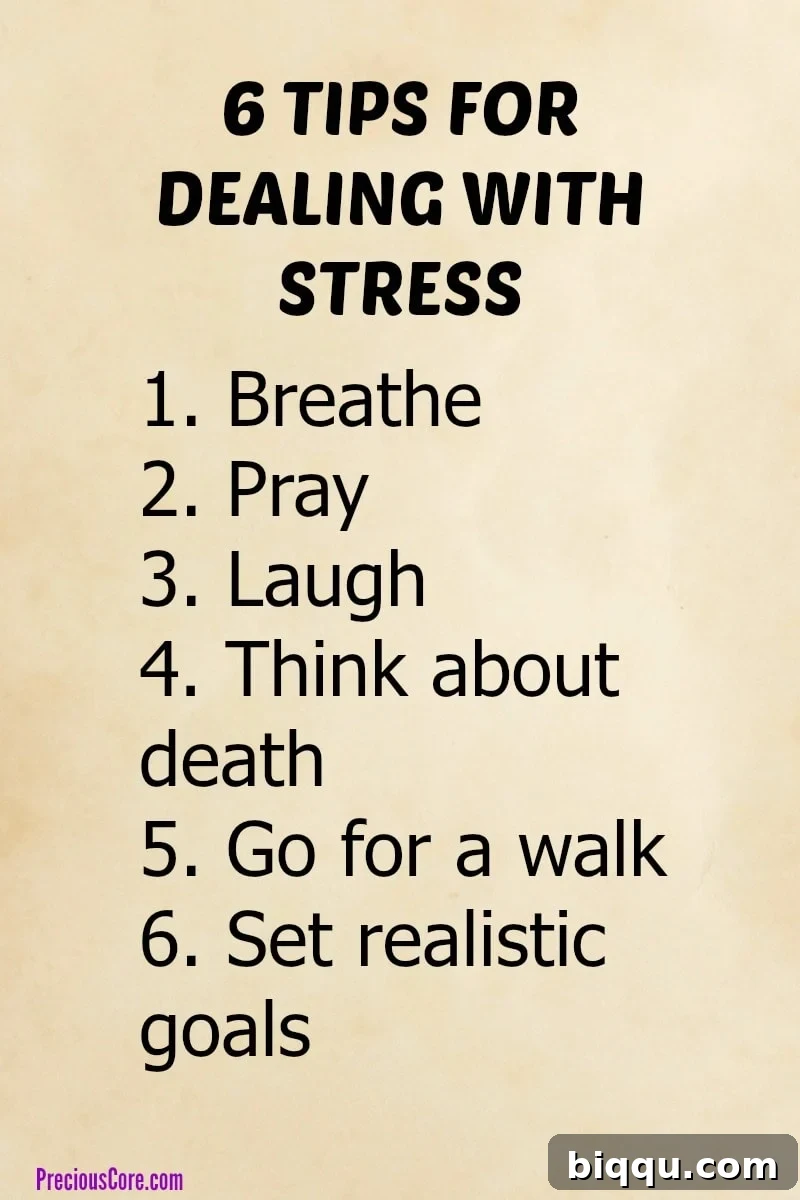 Practical tips for stress relief and mental well-being.