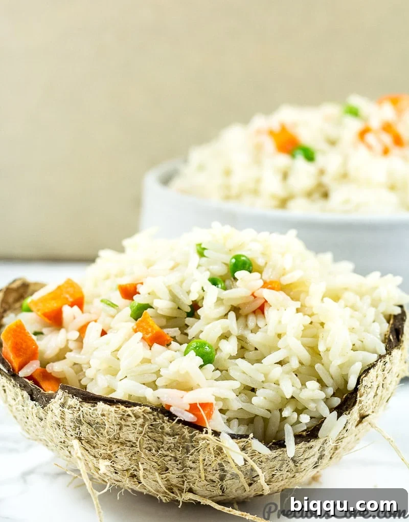 Effortless Coconut Rice 2 How to make the best easy coconut rice, step-by-step