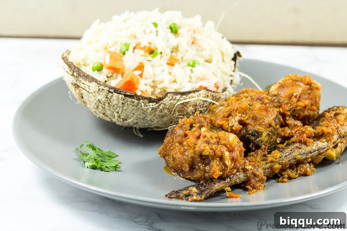 Effortless Coconut Rice 8 Coconut rice African style, showcasing its versatility