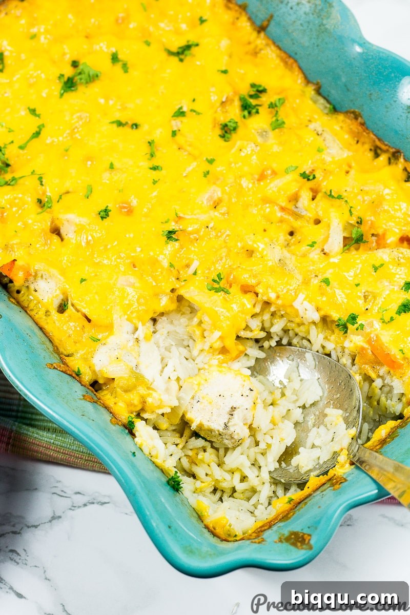Delicious Baked Chicken and Rice Casserole Recipe, an ultimate easy dinner idea