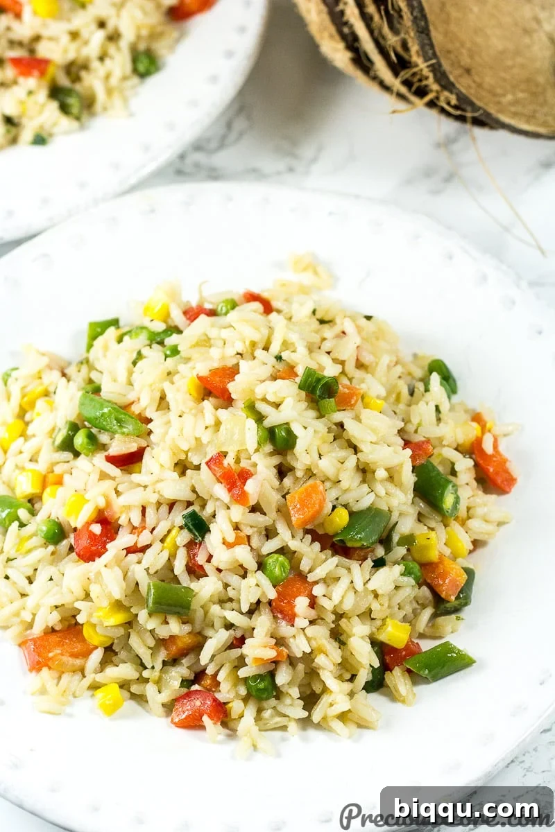 Coconut Fried Rice